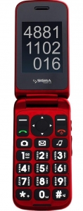 Мобільний телефон Sigma Comfort 50 Shell DS Black-Red nalichie