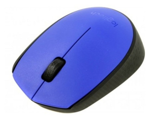 Мишка безпровідна LOGITECH Wireless Mouse M171 синій