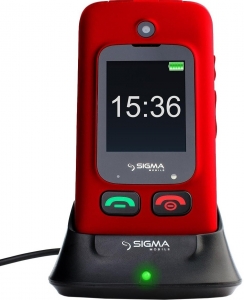 Мобільний телефон Sigma Comfort 50 Shell DS Black-Red nalichie