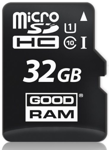 Карта пам’яті GoodRam 32GB MicroSDHC Class 10 + SD-Adapter (M1AA-0320R12) nalichie