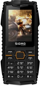 Мобільний телефон Sigma X-treme AZ68 black-orange