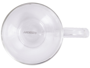 Набір чашок з ручками Ardesto з подвійними стінками, 310 мл, H 10,2 см, 2 од. (AR2631GH) nalichie
