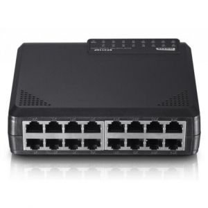 Комутатор NETIS ST3116P 16-ти портовий 10 / 100Mbps Fast Ethernet Свіч