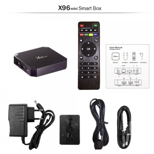 Приставка Android Smart TV Box X96 mini 2Gb/16Gb + ІЧ датчик та розумний пульт nalichie