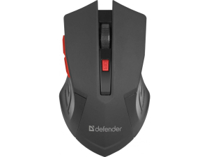 Мишка безпровідна Defender Accura MM-275 Red (52276)