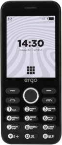 Мобільний телефон Ergo B281 Dual Sim (black)