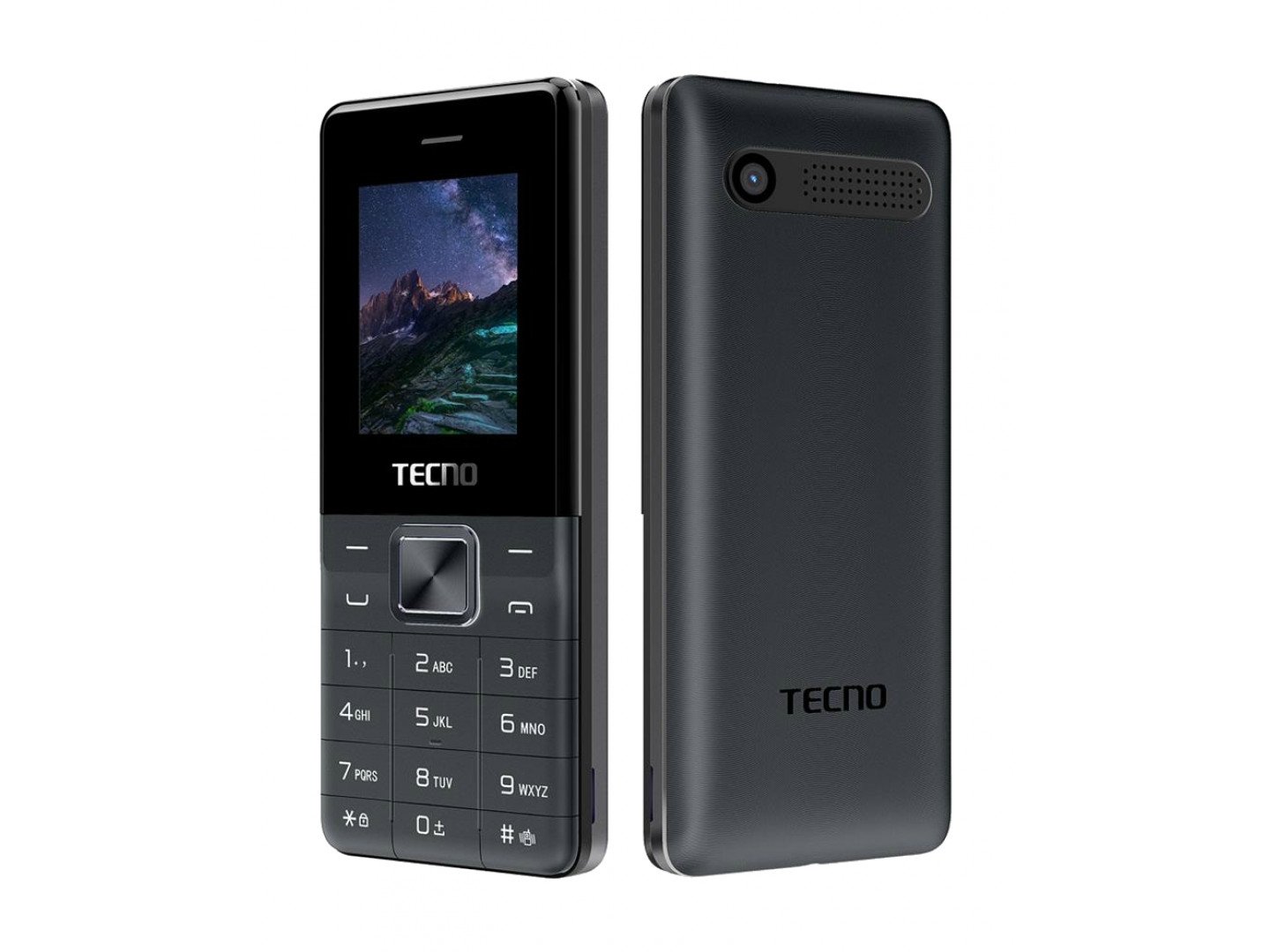Мобільний телефон Tecno T301 Dual SIM Black